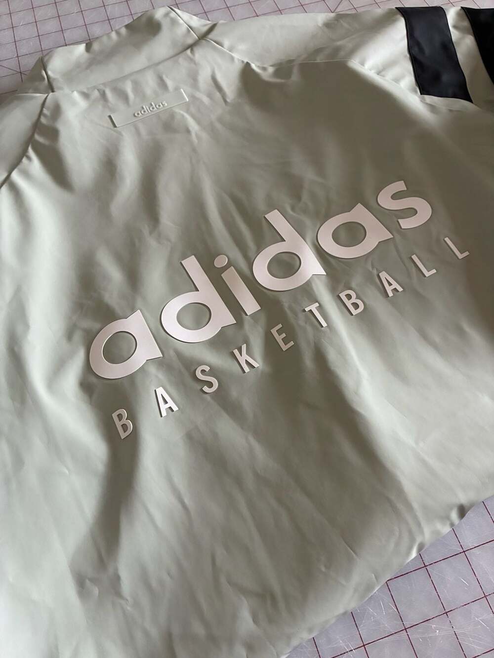 Adidas Basketball Full Zip Track Jacket Sample - Picture 4 of 10